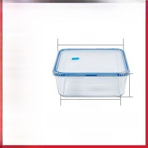 Fenix Food Grade Tempered Glass Preservation Box with Lid for Home Use Kimchi Food Preservation Container Refrigerator Special Use