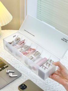Desktop Cable Organizer กล่องสายไฟข้อมูลสายชาร์จอะแดปเตอร์พลาสติกลวด Arranger ผู้ถือแยก