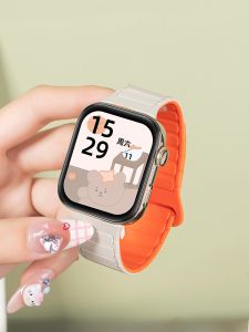 Huawei Fit3 Silicone Sport Smartwatch Band Magnetic Attraction Bracelet Watchband Replacement Strap for Men And Women Creative Accessories