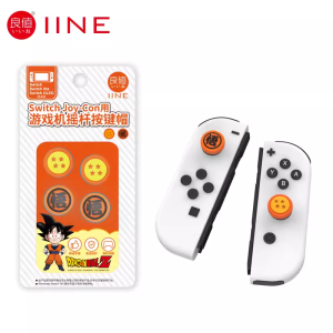 Nintendo Switch Joy-Con Joystick Caps Lite Gamepad Button Caps Official Accessory Spray Fighter Design High Quality L705