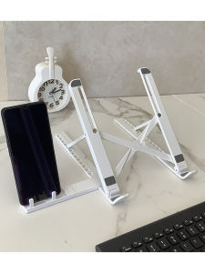 Portable Notebook Stand Desktop Heightening Foldable Multi-Angle Cooling Base Elevatable Adjustable Laptop Support Frame