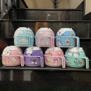 🥣 ชุดเซ็ตชามมาม่า ล้างทำความสะอาดง่าย ลายการ์ตูนเด็กชายทะเล้น น่ารัก มาใหม่ วัสดุเป็น melanin ขนาด 18.0×7.7cm และ 14.6×6.5 cm