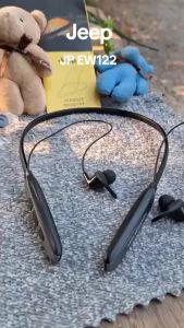 Jeep EW122 Neckband Bluetooth Earphone lPX5 Waterproof Sport Headset Built-in Mic Earpieces Wireless Earbuds