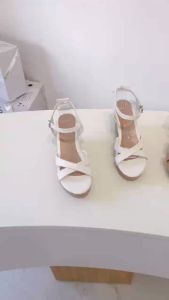 Giày sandal đế xuồng sandal quai ngang 9p siêu xinh độc quyền bởi SHE SHOES - SDX09054