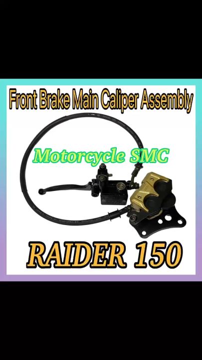 Suzuki Raider 150 Motorcycle Front Brake Master Assy With Caliper Set Front Caliper Brake Pump