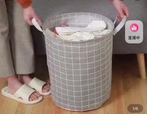 ตะกร้าผ้า แบบพับเก็บได้ ตะกร้าใส่ของ ตะกร้าอเนกประสงค์ แบบพับเก็บได้