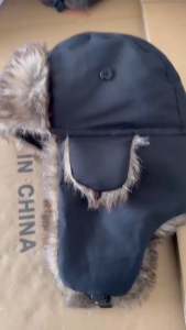 Mens Women Hats Warm Trapper Aviator Trooper Earflap Winter Flaps Ski Hat Ear Protectors Earflap Cap