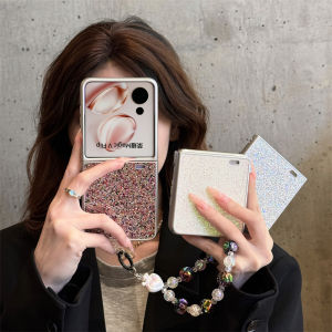 Silver Plated Flip Cover for Xiaomi Mix Flip 2 Honor Magic V Flip Phone Case Foldable Screen Protection Creative Personalized