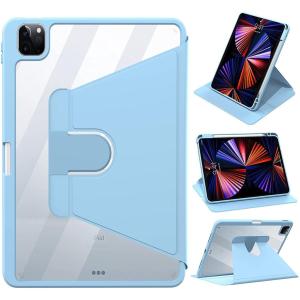 Kes pintar kejutan untuk Xiaomi Pad Pad 6 6Pro 5 5Pro 6S Pro 12.4 inci Pad Max 14 Redmi Pad SE 11 10.61 inci 360 ° putaran kes dengan penutup Slot Pen