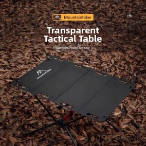 Folding Lightweight Transparent Outdoor Table