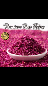 100% Natural Dried Rose Petals/ Flakes - Edible Dried Rose Flower Petal Flakes - For cake decoration