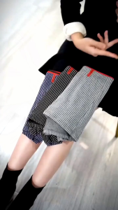 1/4PCS Mens Boxer Briefs High Quality Cotton Underwear Comfortable Breathable Korean Style Striped Design Soft Stretch Standard Size L-2XL【Ship at 3 PM】 Menswear