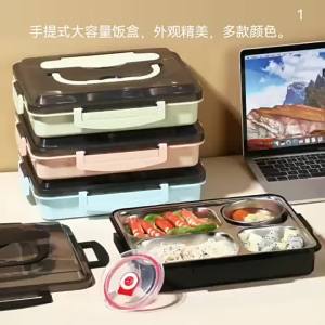 Divided Sealed Lunch Box