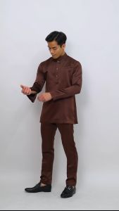 Baju Melayu Chocolate by ADNAA