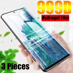3Pcs Hydrogel Film For OPPO A54 A54S A55 A56 A57 A58 A7 A7X A74 A78 A8 A9 A9X A91 A92S A93 A94 A95 A96 Screen Protector
