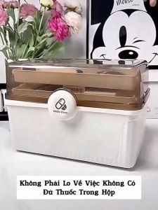 Hộp tủ đựng thuốc y tế cứu thương nhiều tầng