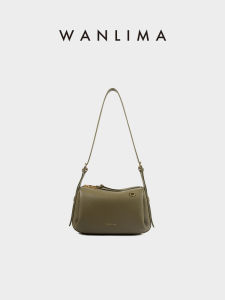 Togo Long Termism Soft Leather Pillow Bag Single Shoulder Crossbody Commuter Tote Bag Casual British Style Womens Bag