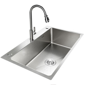 TAOSHI | Single Large Kitchen Sink Stainless Steel