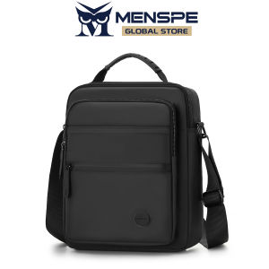 MENSPE Men Bag Fashion Shoulder Bag Cross Body Bag Casual Handbag Multiple Pocket Design Large Capacity Waterproof Lightweight Casual Sport Street Bag