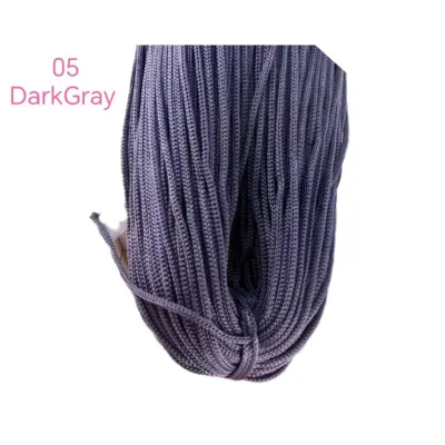 3mm Benang PP Yarn Crochet Knitting DIY Hollow Yarn Nilon Nylon Polyester Yarn in Various Colors