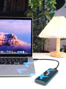 MAIWO NVMe M.2 SSD Enclosure M2 Case SATA M2 Casing USB-C 10Gbps max speed TRIM and UASP  Compatible M-key NVMe SSD PCIe4.0  2230 2242 2260 2280 aluminum casing ToolFree