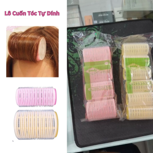 Lô Uốn Tóc Mái Tự Dính Nhựa Hàn Quốc - 6cm x 45 cm.