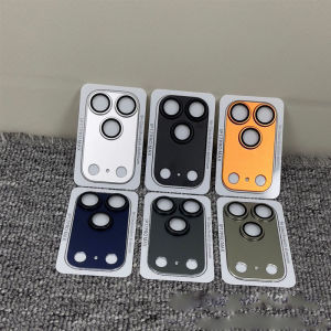 Ống Kính Bảo Vệ Camera Dạng Giáp Cho iPhone 17 Pro Max 17pro Viền Kim Loại Mặt Lưng Kèm Kính Cường Lực Tương Thích Với iPhone17pro