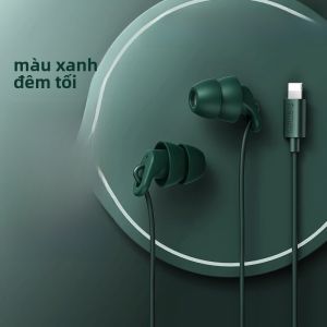 Tai Nghe Ngủ Remax RM-518 Có Dây Chốngồn Thoải Mái Không Gây Đau Phù Hợp Với Apple Tai Nghe Trong Tai Có Ống Nghe