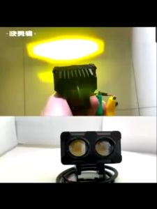 PROMO Lampu Tembak Laser LED / Foglamp LED D3 SQL 2 mata (Putih Kuning Hi/Lo) 12v 20watt - High Power Super Terang dan Lebar