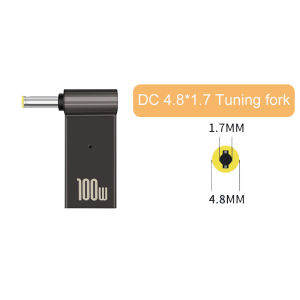 PD 100W Laptop Power Charger Supply Adapter Connector USB Type-C Female to DC Male Jack Plug Converter for Acer Samsung Lenovo