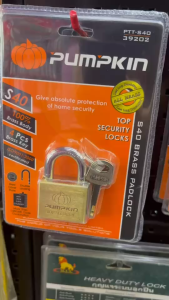 PUMPKIN กุญแจแขวน ทองเหลือง #39202#39204#39206#39208