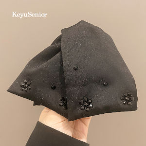 Kẹp Tóc Nữ Màu Đen Cao Cấp Lewis Star Language Shark Tail Kẹp Tóc Phụ Kiện Thời Trang Cho Phụ Nữ Kẹp Tóc Hình Cá Mập