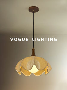 VOGUE | Vintage Retro Natural Style Wooden Designer Chandelier