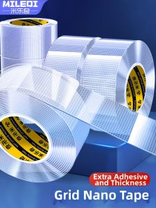 Mileqi | High Adhesion Double Sided Tape Transparent Strong Glue
