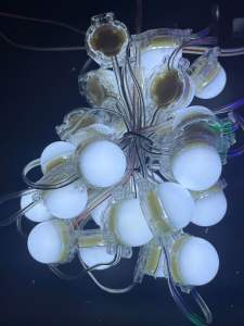 Ledปิงปอง ครึ่งใบ 24v 1.2w กันน้ำ พวงละ 30ดวง สินค้าส่งตรงจากประเทศไทย 🇹🇭