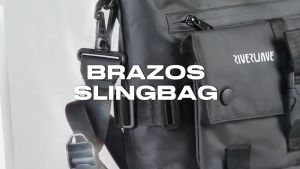 Slingbag Riverwave Brazos Tas Selempang Pria Anti Air Water Resistant