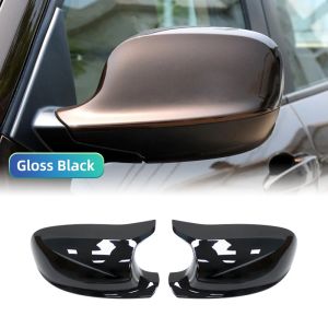 Carbon Fiber Car Rear View Door Wing Side Mirror Cover Caps Shell Case for BMW X3 F25 X1 E84 Pre-LCI 2010 2011 2012 2013 Case