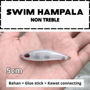 LURE CASTING UMPAN HAMPALA SWIMMER GLUESTICK