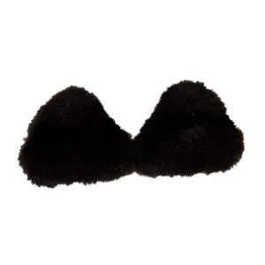 Cute Princess Cat Ear Hair Claw Clip Womens Small Size Forehead Fluffy Autumn Winter Hair Accessories Korean Style Edge Clip