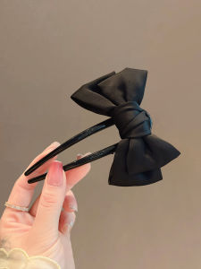 New Chinese Fabric Bows U-Shaped Hair Pin Daily Cheongsam Han Dynasty Updo Pin Exquisite Internet Celebrity Updo Gadget