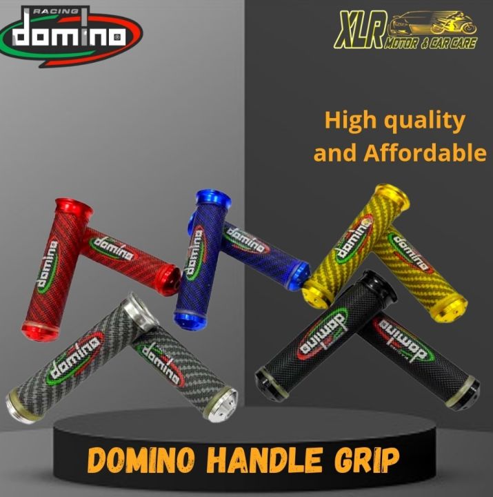 XLR Universal Motorcycle Domino Handle Grip Gold Bar end! | Lazada PH