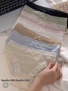 Summer Ice Silk Panties Women Super Thin Naked Feeling Seamless Underwear Briefs Middle Waist