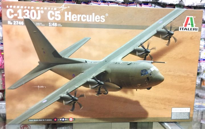 Italeri 1:48 C-130 J C5 Hercules 2746 C5 Hercules Model Kit