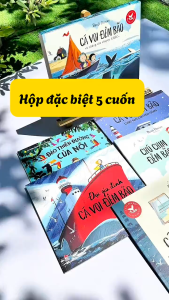 Sách - Hộp boxset 5 cuốn Cá voi đêm bão và những câu chuyện khác - Kim Đồng