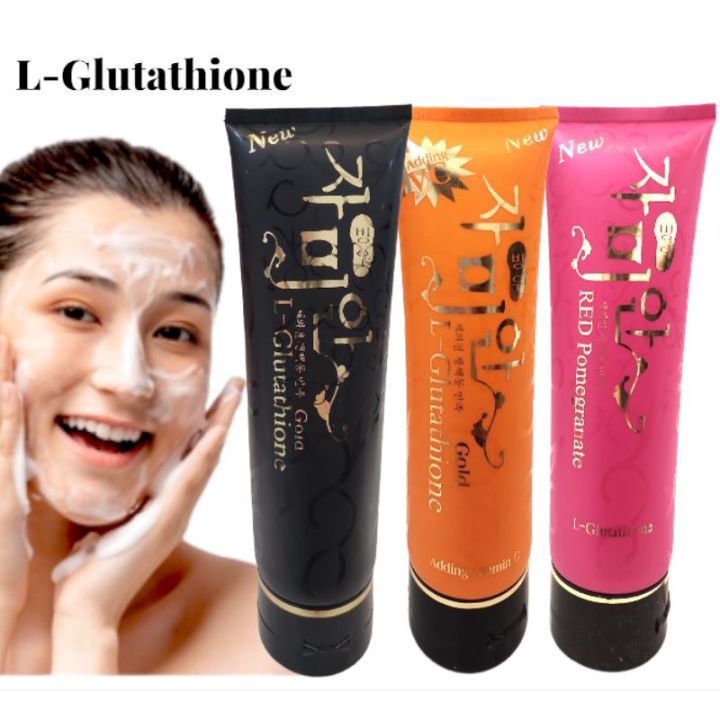 Korea L-glutathione Moist Whitening Lotion and Face Cleansers Spf 70 ...