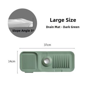 Splash Guard & Organizer Kitchen Drying Mat