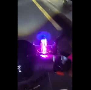 Mini Airplane Car Decorations Small Airplane LED Light Car Rotatable Airplane Lamp Motorcycles Exterior Ornament