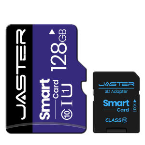 Jaster | Dark Blue Memory Card 128GB High Speed SD Card Actual Capacity TF Card 64GB 32GB 16GB Suitable For Mobile Phone Storage Devices