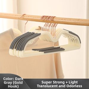Compact Plastic Hanger No Marks Slip-resistant