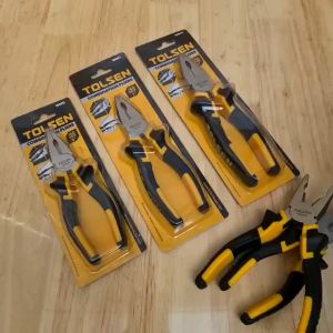 Kìm răng điện đa năng TOLSEN mũi vuông 6” - 10000 7” - 10001 8” - 10002